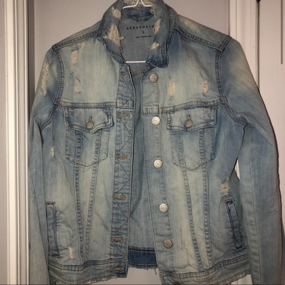 (2) Aeropostale “jean” jackets - Picture 2 of 10